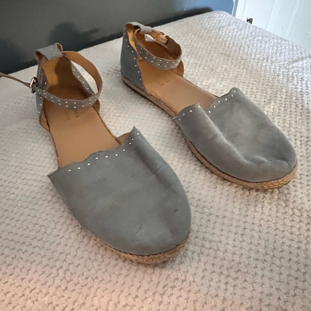 Blue flats